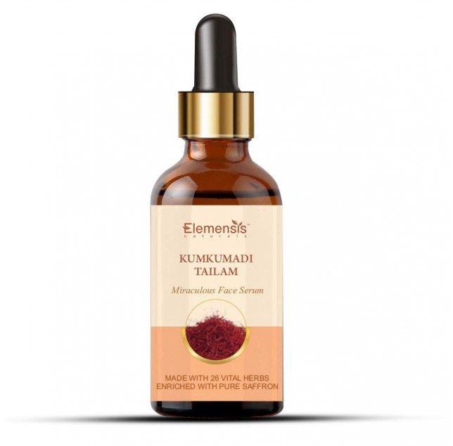 Ayurvedic Kumkumadi tailam oil for skin