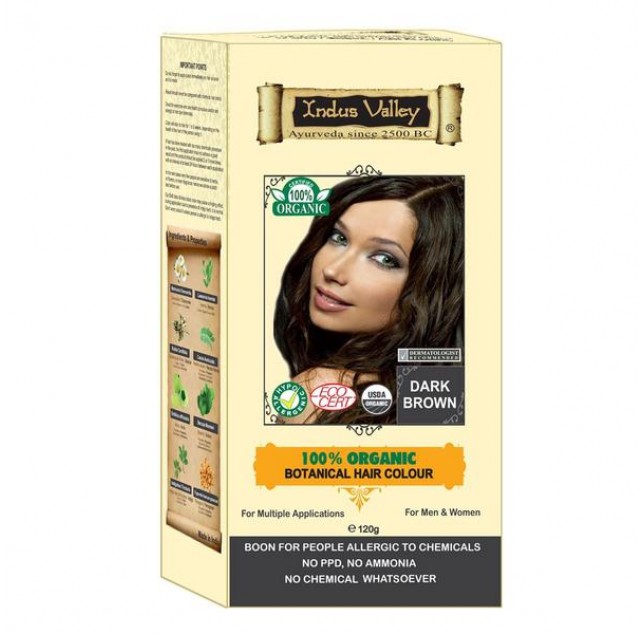 Botanical Dark Brown Hair Color