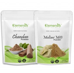 Natural Sandalwood and Herbal Multani Mitti Powder