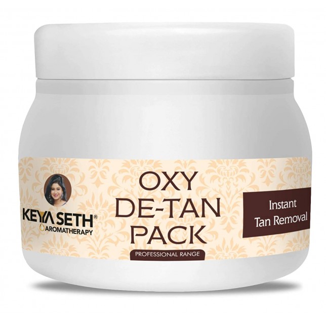 Oxy De-Tan Pack Improves Skin Tone and Texture